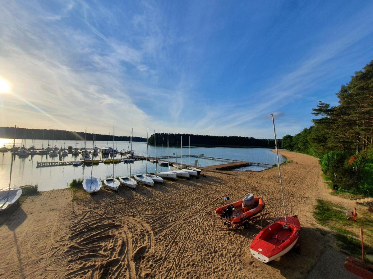 Domki Letniskowe Lesne Spa Borsk Nad Jeziorem Wdzydzkim Basen Sauna Balia Bagian luar foto